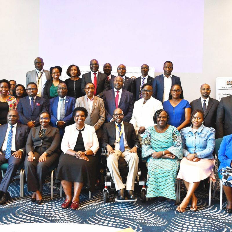 A group photo of PSC and partners