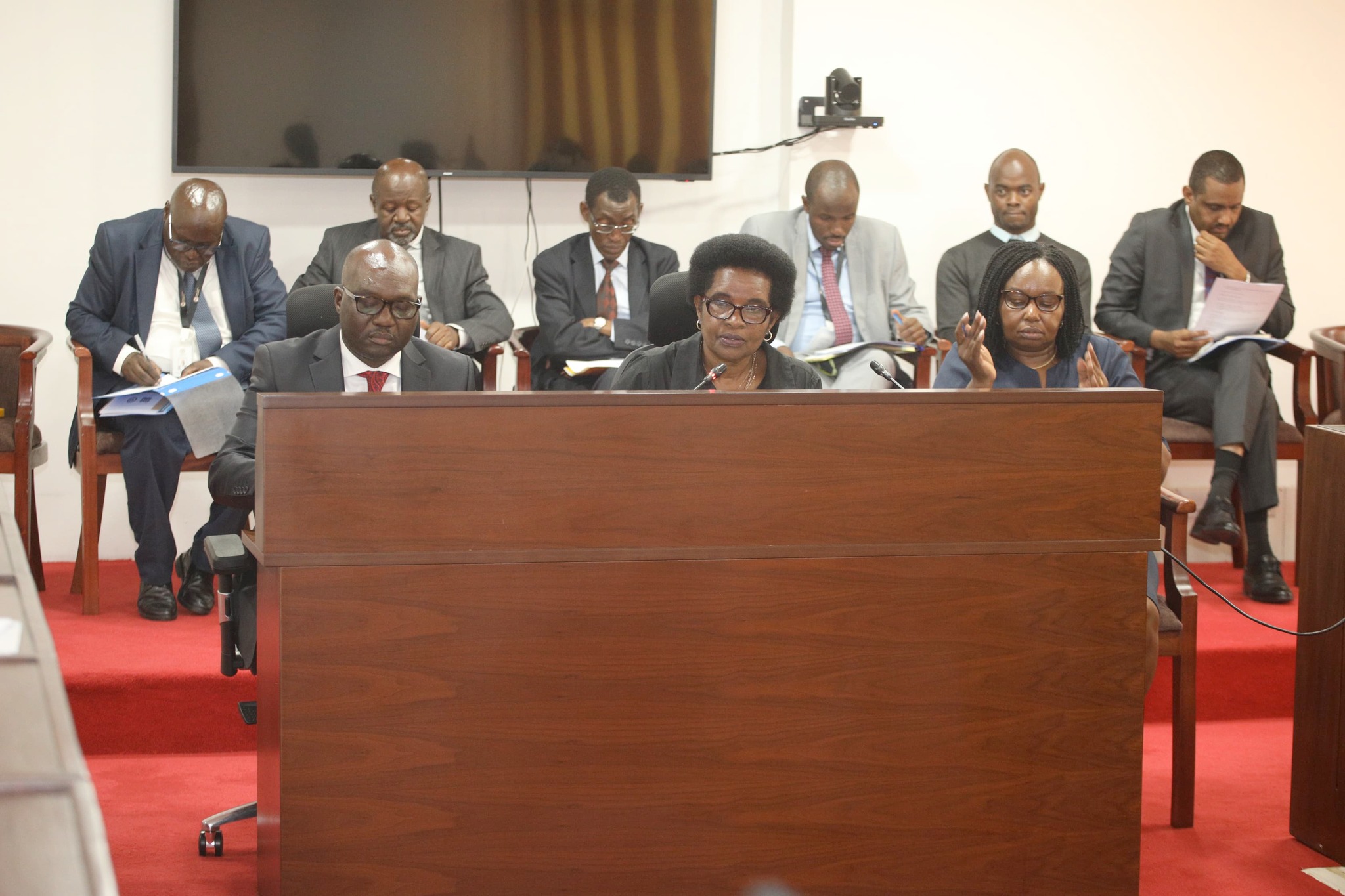 PSC Vice Chairperson Mary Kimonye Presents 2025 Budget Policy Statement to Labour Committee