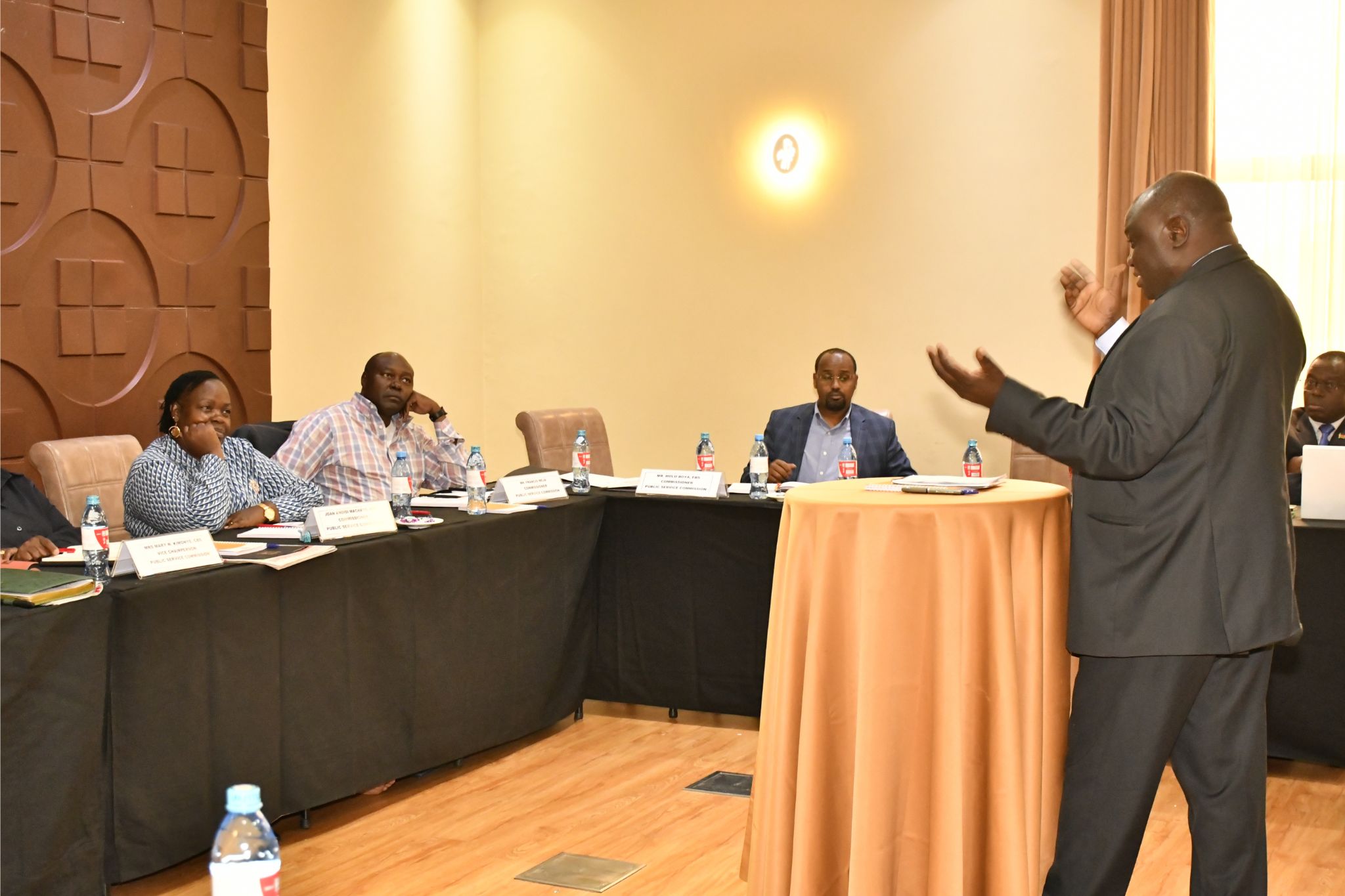 PSC Vice Chairperson and Commissioners inducted